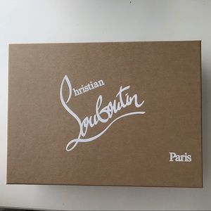 Authentic Christian Louboutin Shoe Box